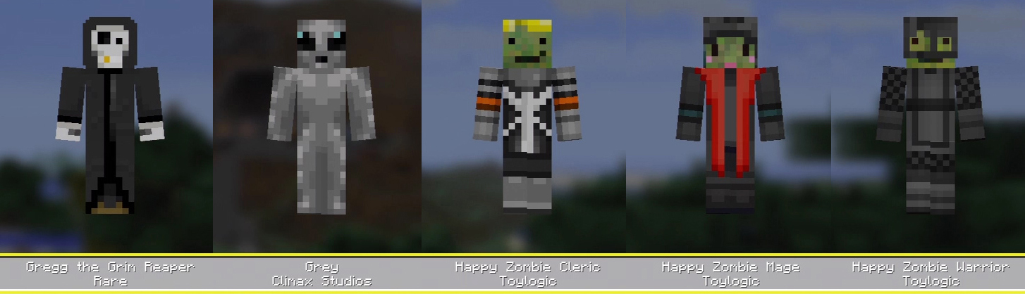 Minecrafthalloweenskinpack Strip Xblafans