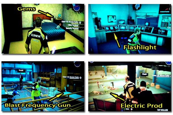 dead rising 2 weapons combinations