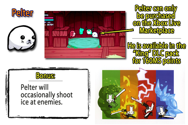 PC / Computer - Castle Crashers - Animal Orbs - The Spriters Resource