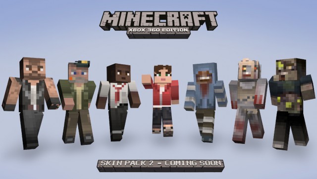 More Minecraft skins announced – XBLAFans