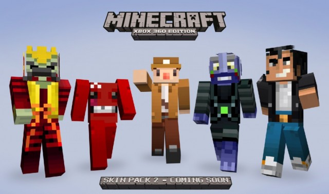 Second Skin Pack for Minecraft: Xbox 360 Edition coming soon – XBLAFans