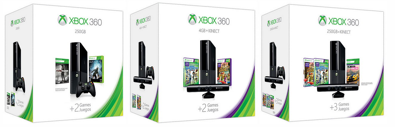 Xbox 360 Holiday Bundles