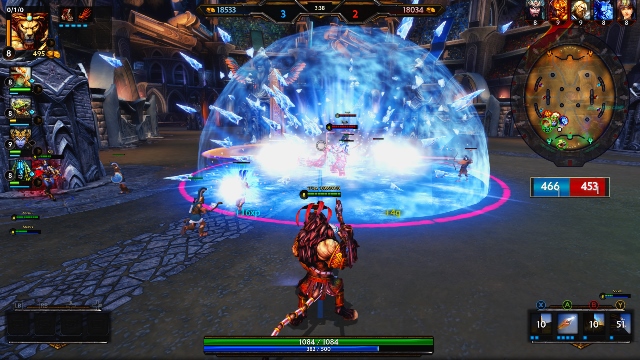 Smite Ice Attack on Xbox One