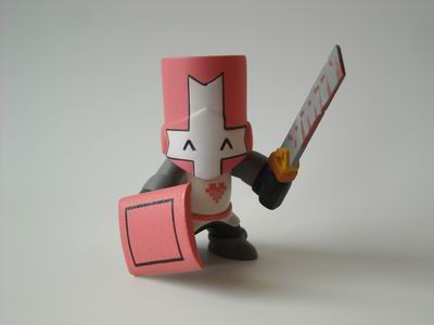 castle crashers pink knight plush