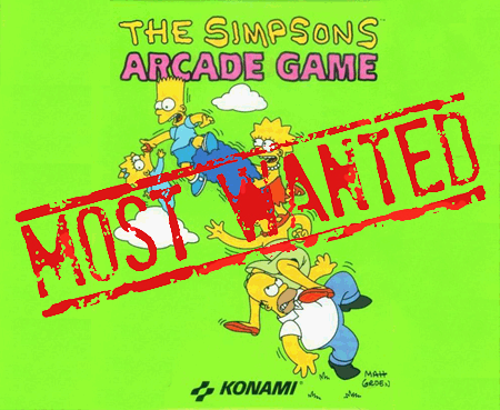 XBLA’s Most Wanted: The Simpsons Arcade