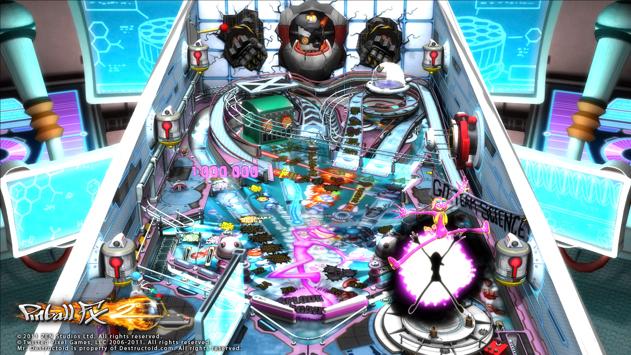 Ms. Splosion Man Pinball FX 2 table review (XBLA DLC) XBLAFans