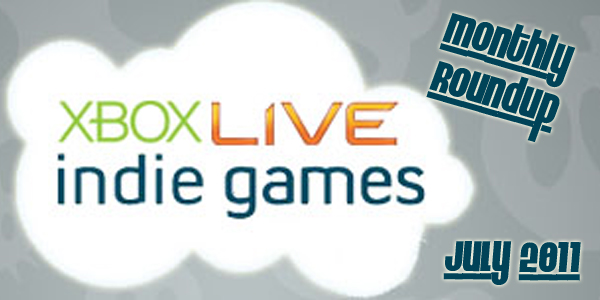 XBLIG Monthly Roundup: July 2011