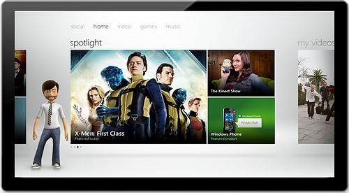 Xbox Live to be integrated into Windows 8