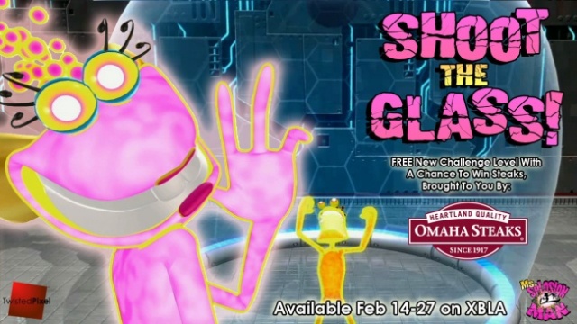 Twisted Pixel challenges players to ‘Shoot the Glass’ in Ms. ‘Splosion Man