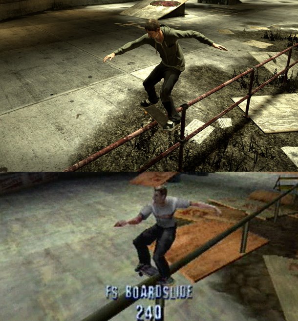 What’s old is new again in Tony Hawk’s Pro Skater HD