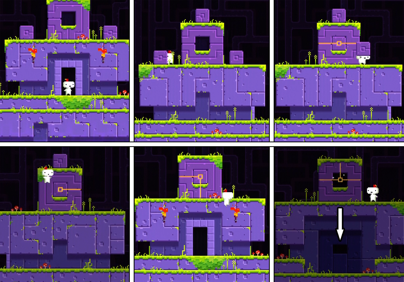 Fez Cube Guide – Main Hub – Bell Tower Area – XBLAFans