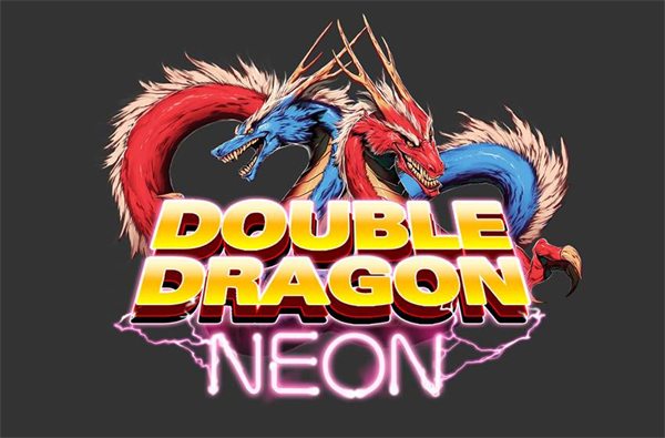 double dragon neon logo