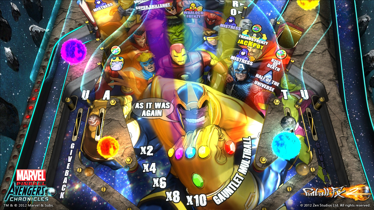 Sunday Night Streaming: Win Pinball FX2: The Avengers Chronicles