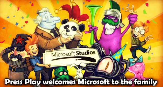 Microsoft Studios acquires Press Play