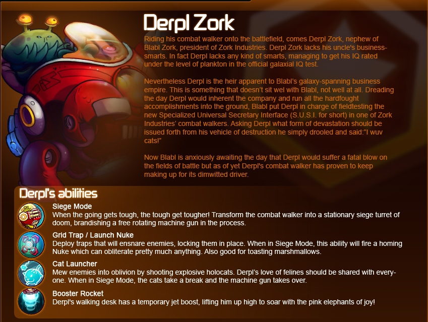 Awesomenauts Guide – Derpl Zork