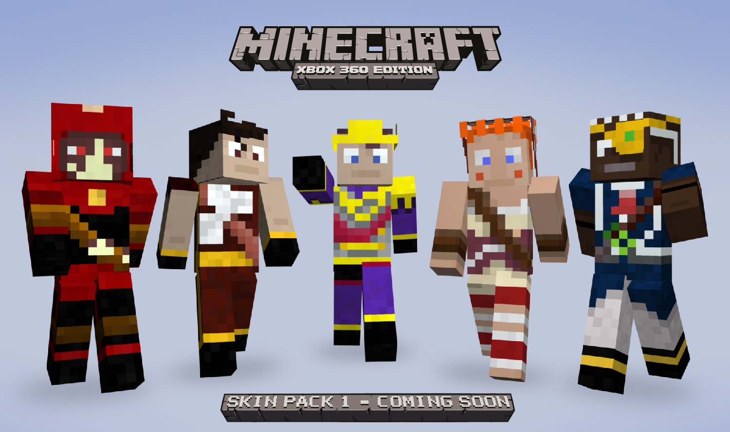 Minecraft: Xbox 360 Edition Skin Pack 6 out now – XBLAFans