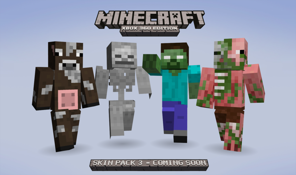 Minecraft: Xbox 360 Edition Skin Pack 2 is Available. Complete