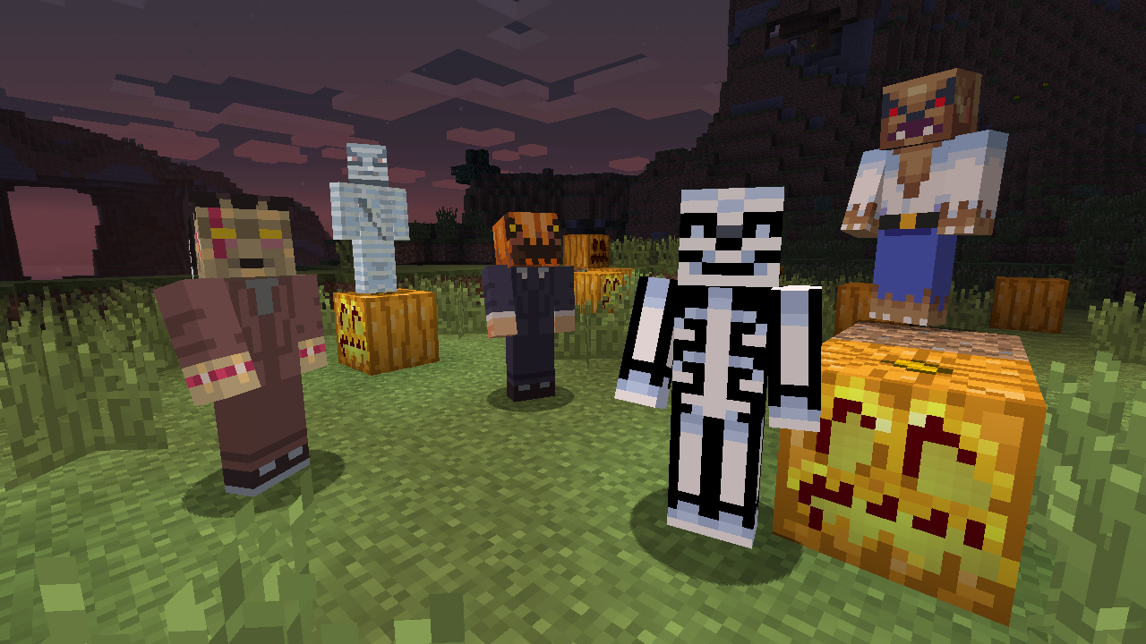 Last chance to own over 50 spooky Minecraft skins; support a great cause