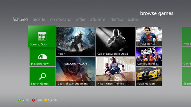 XBLA Games Dashboard