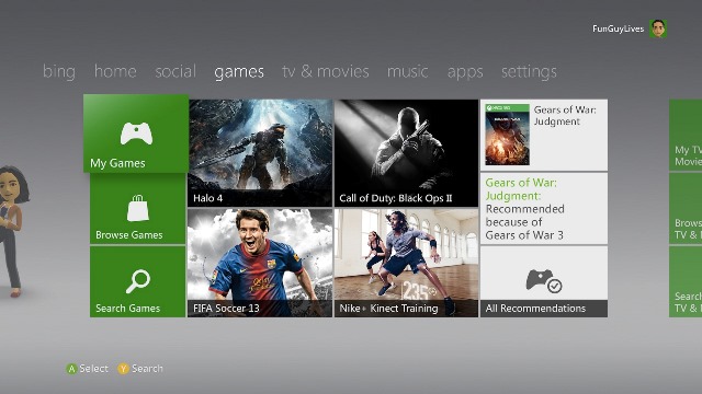 Xbox Live Marketplace retitled as Xbox Games Store