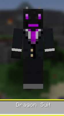 Ender Dragon in suit Minecraft Skin