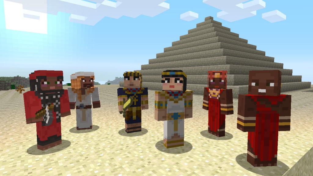 Minecraft Title Update, Texture Pack now live; new Skin Pack coming