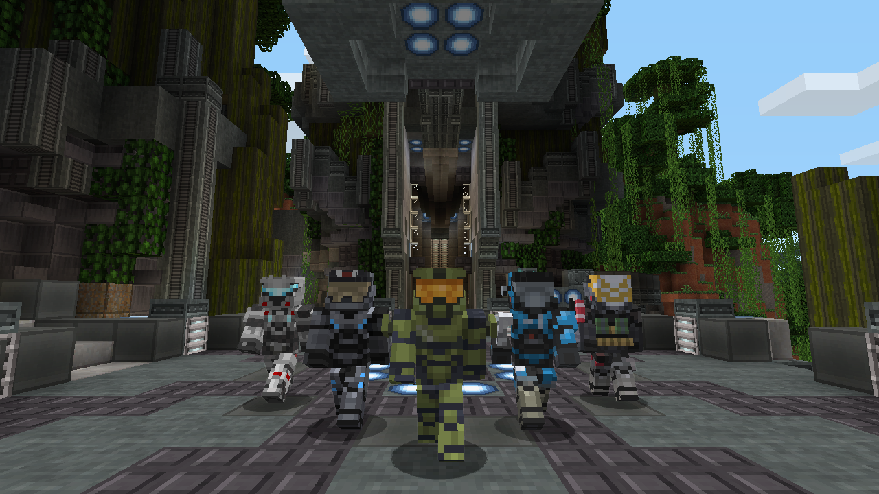Minecraft Halo Mash-Up Pack lands May 28