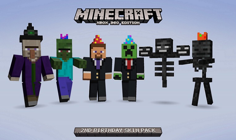 Minecraft gives gifts for its second Xbox 360 birthday