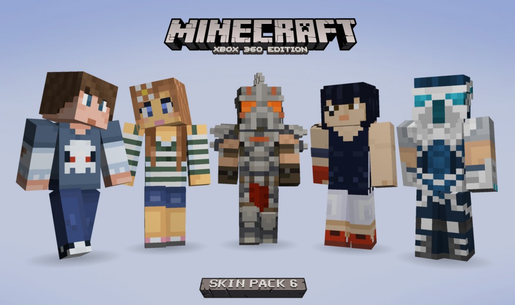 Minecraft: Xbox 360 Edition Skin Pack 6 out now – XBLAFans