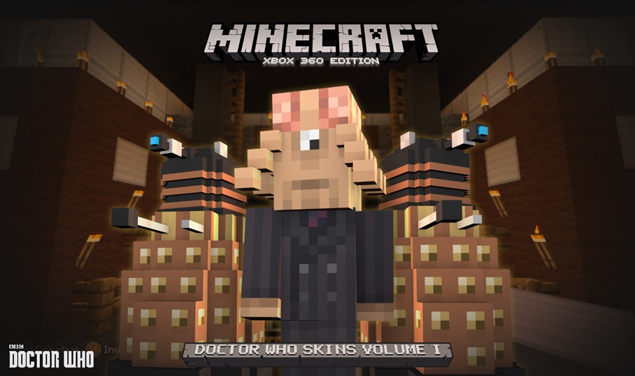 Doctor Who skins now available for Minecraft: Xbox 360 Edition