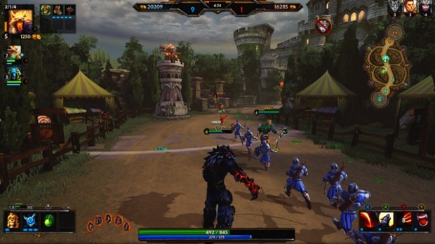 Smite on Xbox One Towers