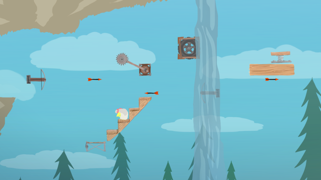 Игры ultimate chicken horse. Ультимейт Чикен Хорс. Скрин игры Ultimate Chicken Horse. Уровень голубиное озеро Ultimate Chicken Horse. Ultimate Chicken Horse прямой ссылкой.