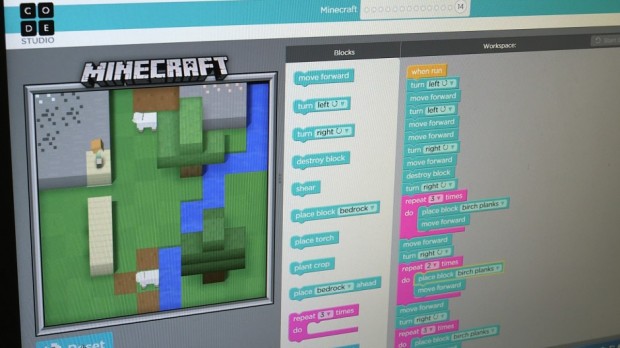 Minecraft-Hour of Code Screenshot