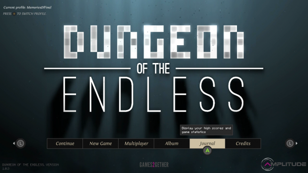 Dungeon of the Endless Title Screen