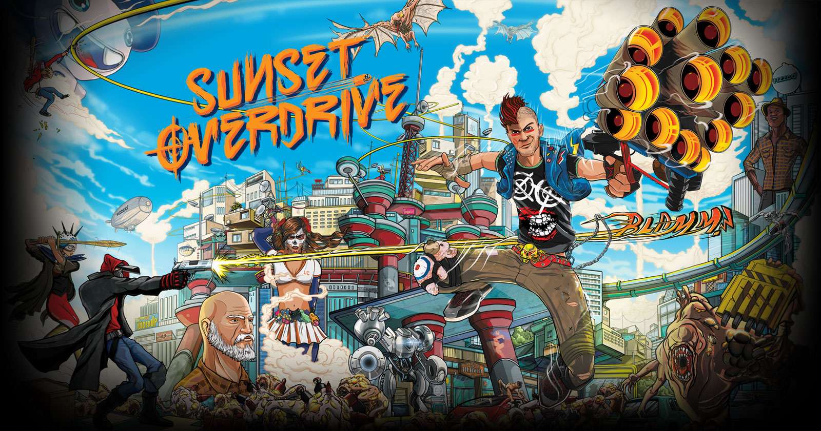 Sunset Overdrive now available for free on Xbox One thanks to