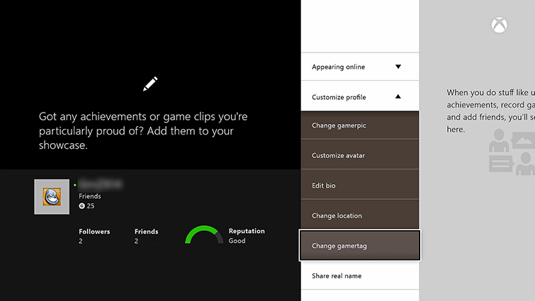 How to change your Xbox Live gamertag