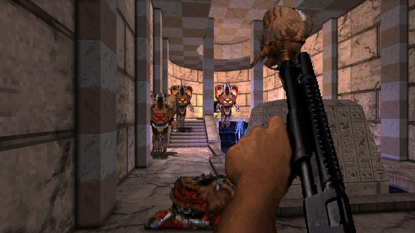 Cambios de dictador Durante ~ Duke Nukem 3D: 20th Anniversary World Tour review: Hero or has-been –  XBLAFans