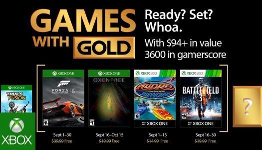 Oxenfree headlines September Games With Gold