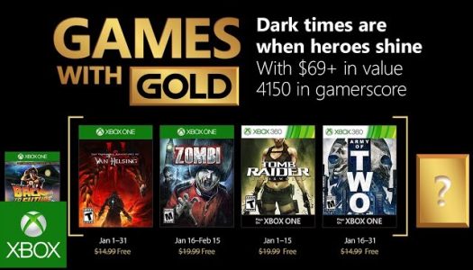 January’s Xbox Games with Gold revealed