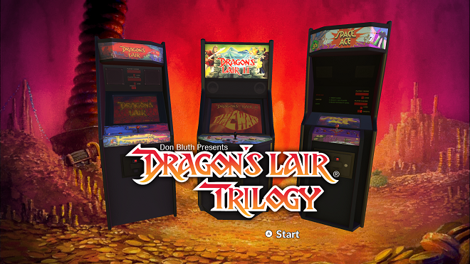 dragon lair arcade game